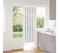 vidaXL Tenda per insetti in chenille Grigio e Bianco 56 x 185 cm