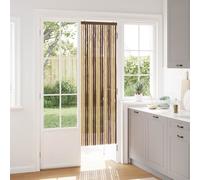 vidaXL Tenda per insetti in chenille Marrone e Beige 56 x 185 cm