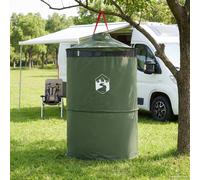 vidaXL Tenda per toilet pop-up con corda sospesa 97 x 126 cm Verde