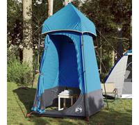 vidaXL Tenda per Toilette Blu Impermeabile