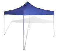 vidaXL Tenda Pieghevole Blu 3 x 3 m