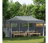 vidaXL Tenda Pieghevole Pop-Up con Pareti Laterali 3x6 m Antracite