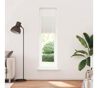 vidaXL Tenda plissè 40x200cm bianca