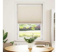 vidaXL Tenda plissè 80x125cm Crema