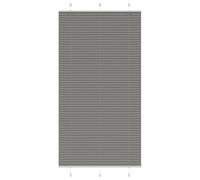 vidaXL Tenda Plissettata Antracite 105x200cm Larghezza Tessuto 104,4cm