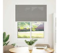 vidaXL Tenda Plissettata Antracite 110x100cm Larghezza Tessuto 109,4cm