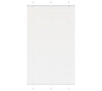 vidaXL Tenda Plissettata Bianca 120x200 cm Larghezza Tessuto 119,4 cm, Tenda per Finestra Plissettata, Tenda Plissettata, Tenda a Fisarmonica