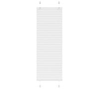 vidaXL Tenda Plissettata Bianca 40x150 cm Larghezza Tessuto 39,4 cm, Tenda per Finestra Plissettata, Tenda Plissettata, Tenda a Fisarmonica