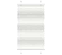 vidaXL Tenda Plissettata Bianca 75x100 cm Larghezza Tessuto 74,4 cm, tenda per finestra plissettata, tenda plissettata, tenda a fisarmonica