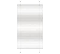 vidaXL Tenda Plissettata Bianca 80x150 cm Larghezza Tessuto 79,4 cm, Tenda per Finestra Plissettata, Tenda Plissettata, Tenda a Fisarmonica