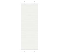 vidaXL Tenda Plissettata Bianca 80x200 cm Larghezza Tessuto 79,4 cm, Tenda per Finestra Plissettata, Tenda Plissettata, Tenda a Fisarmonica