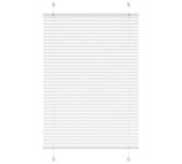 vidaXL Tenda Plissettata Bianca 85x100 cm Larghezza Tessuto 84,4 cm, Tenda per Finestra Plissettata, Tenda Plissettata, Tenda a Fisarmonica