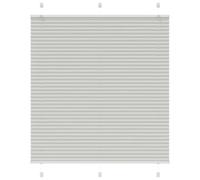 vidaXL Tenda Plissettata Grigio Chiaro 120x150 cm Larghezza Tessuto, Tenda per Finestra Plissettata, Tenda Plissettata, Tenda a Fisarmonica