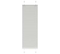 vidaXL Tenda Plissettata Grigio Chiaro 40x100 cm Larghezza Tessuto, Tenda per Finestra Plissettata, Tenda Plissettata, Tenda a Fisarmonica