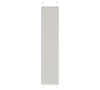 vidaXL Tenda Plissettata Grigio Chiaro 40x200 cm Larghezza Tessuto, Tenda per Finestra Plissettata, Tenda Plissettata, Tenda a Fisarmonica