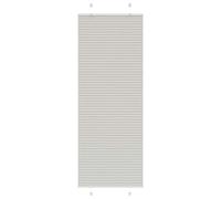 vidaXL Tenda Plissettata Grigio Chiaro 75x200 cm Larghezza Tessuto, Tenda per Finestra Plissettata, Tenda Plissettata, Tenda a Fisarmonica