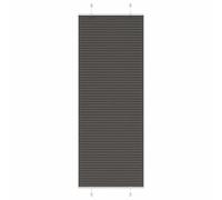 vidaXL Tenda Plissettata Nera 70x200 cm Larghezza Tessuto 69,4 cm, Tenda per Finestra Plissettata, Tenda Plissettata, Tenda a Fisarmonica