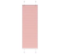 vidaXL Tenda Plissettata Rosa 45x150 cm Larghezza Tessuto 44,4 cm, Tenda per Finestra Plissettata, Tenda Plissettata, Tenda a Fisarmonica