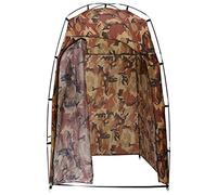vidaXL Tenda Pop Up da Campeggio Viaggio Spiaggia Cabina Armadio Doccia Privacy Robusta Impermeabile con Borsa in PU e Fibra di Vetro Mimetica