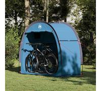 vidaXL Tenda porta biciclette 210 x 90 x 174 cm Impermeabile Blu