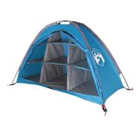 vidaXL Tenda Portaoggetti con 9 Scomparti Blu Impermeabile