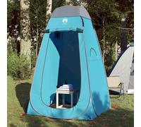 vidaXL Tenda Privacy Pop-Up Blu Impermeabile