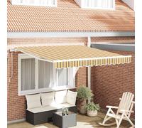 vidaXL Tenda Retrattile 350 x 250 cm Multicolore