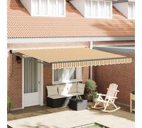 vidaXL Tenda Retrattile Multicolore 400 × 300 cm