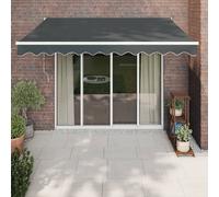 VIDAXL - Tenda Sole Automatica Retrattile Antracite 3x2,5 m