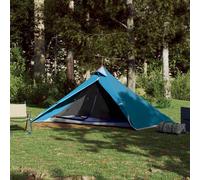 vidaXL Tenda sospesa Tipi per 1 Persona Blu Impermeabile