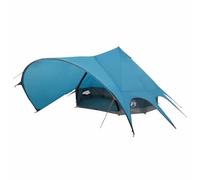 vidaXL Tenda Teepee con Tetto Blu e Grigio 600 x 600 x 347 cm,