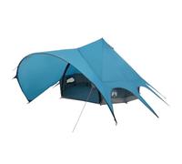 vidaXL Tenda Teepee con Tetto Blu e Grigio 600 x 600 x 347 cm,