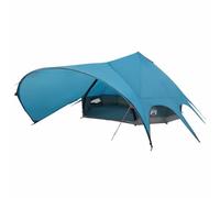 vidaXL Tenda Teepee con Tetto Blu e Grigio 600 x 600 x 347 cm,