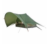 vidaXL Tenda Teepee con Tetto Verde e Grigio 600 x 600 x 347 cm,