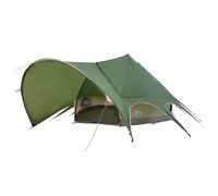 vidaXL Tenda Teepee con Tetto Verde e Grigio 600 x 600 x 347 cm,