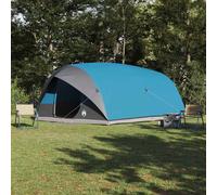 vidaXL Tenda tunnel con tetto Blu 500 x 348 x 200 cm taffetà