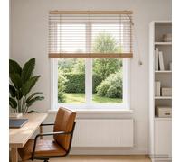 vidaXL Tenda Veneziana Aspetto Quercia 100 x 130 cm 35 mm