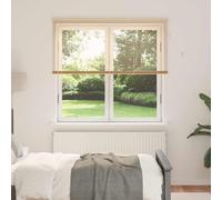 vidaXL Tenda Veneziana Marrone Chiaro con Motivo 150 x 160 cm PVC