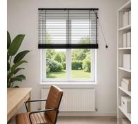 vidaXL Tenda Veneziana Nero 100 x 160 cm 35 mm