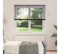 vidaXL Tende regolabili in PVC nero 150 x 130 cm, tende veneziane moderne in PVC, trattamento per finestre per interni che proteggono dalla vista e con filtrazione della luce regolabile nello studio.