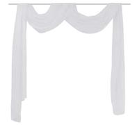 vidaXL - Tenda Voile 140 X 600 Cm Bianca