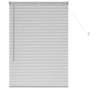 vidaXL Tendaggi a veneziana Argento 130 x 95 cm Alluminio