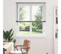 vidaXL Tendaggi a Veneziana Argento 175 x 120 cm Alluminio, Tende Moderne per Interni, Alluminio Regolabile, veneziane rettangolari, Eleganti per casa e Ufficio