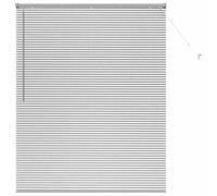 vidaXL Tendaggi a veneziana Argento 175 x 140 cm Alluminio