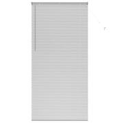 vidaXL Tendaggi a veneziana Argento 220 x 100 cm Alluminio