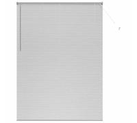 vidaXL Tendaggi a veneziana Argento 220 x 160 cm Alluminio