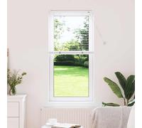 vidaXL Tendaggi a veneziana Bianco 130 x 60 cm Alluminio