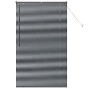 vidaXL Tendaggi a veneziana Grigio Scuro 175 x 105 cm Alluminio
