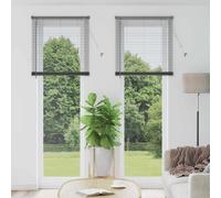 vidaXL Tendaggi a veneziana Grigio scuro 220 x 75 cm Alluminio