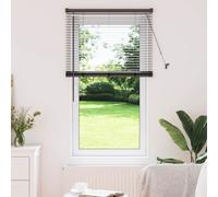 vidaXL Tendaggi a veneziana Nero 130 x 80 cm Alluminio